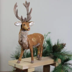 Northlight 24” Brown And Gold Standing Reindeer Christmas Tabletop Figure 5 Northlight 24” Brown And Gold Standing Reindeer Christmas Tabletop Figure -Christmas Decoration Store northlight ja15780 3 78231.1664901053