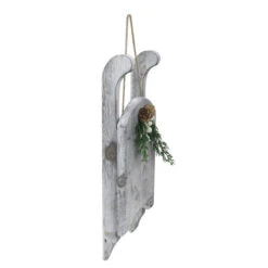 Northlight 15" Grey Distressed Finish Christmas Sled Wall Hanging 10 Northlight 15" Grey Distressed Finish Christmas Sled Wall Hanging -Christmas Decoration Store northlight ja25733 1 75287.1669884309