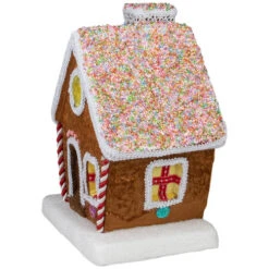 Northlight 14.5" Gingerbread Kisses Christmas Gingerbread House 7 Northlight 14.5" Gingerbread Kisses Christmas Gingerbread House -Christmas Decoration Store northlight ja25744 3 35005.1588402579