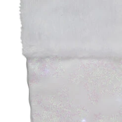 Northlight 22" LED Lighted White Iridescent Glittered Snowflake Christmas Stocking -Christmas Decoration Store northlight l27889 1 50685.1588396899