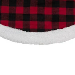 Northlight 48" Black And Red Buttoned Buffalo Plaid Christmas Tree Skirt 5 Northlight 48" Black And Red Buttoned Buffalo Plaid Christmas Tree Skirt -Christmas Decoration Store northlight l27899 1 34153.1588357471