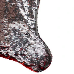 Northlight 22" Red And Silver Reversible Sequined Christmas Stocking 10 Northlight 22" Red And Silver Reversible Sequined Christmas Stocking -Christmas Decoration Store northlight l27912 04 76101.1588396887