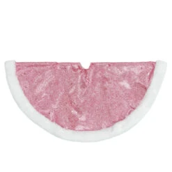 Northlight 20" Pink Glittered Mini Christmas Tree Skirt With White Fur Trim 9 Northlight 20" Pink Glittered Mini Christmas Tree Skirt With White Fur Trim -Christmas Decoration Store northlight l27922 0220copy 66196.1691161226
