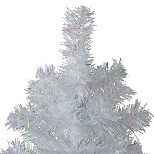 Northlight 3' White Iridescent Pine Artificial Christmas Tree - Unlit 3 Northlight 3' White Iridescent Pine Artificial Christmas Tree - Unlit - Image 3