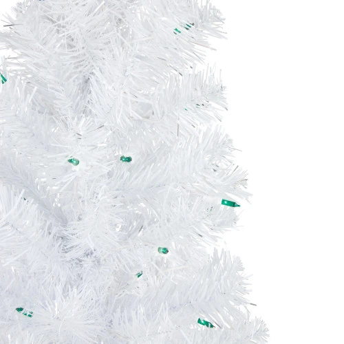 Northlight 3' Pre-Lit Medium White Pine Artificial Christmas Tree - Green Lights 3 Northlight 3' Pre-Lit Medium White Pine Artificial Christmas Tree - Green Lights - Image 3
