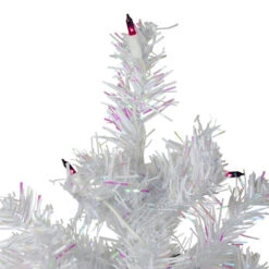 Northlight 3' Pre-Lit White Medium Iridescent Pine Artificial Christmas Tree - Purple Lights 7 Northlight 3' Pre-Lit White Medium Iridescent Pine Artificial Christmas Tree - Purple Lights -Christmas Decoration Store northlight m88688 2 72109.1588368973