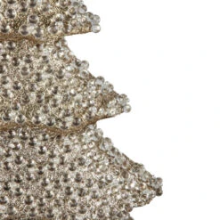 Northlight 20.5" Clear Beads And Gold Glitter Christmas Tree 11 Northlight 20.5" Clear Beads And Gold Glitter Christmas Tree -Christmas Decoration Store northlight nl00325 2 81189.1681212836
