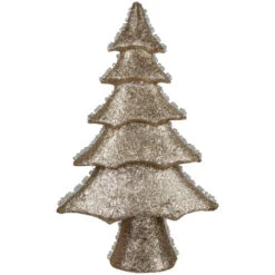 Northlight 20.5" Clear Beads And Gold Glitter Christmas Tree 10 Northlight 20.5" Clear Beads And Gold Glitter Christmas Tree -Christmas Decoration Store northlight nl00325 4 40233.1681212835