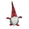 Northlight 26" Red And Black Plaid Christmas Gnome Tabletop Decor