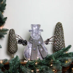 Northlight 11.75" Birch Wood And Pine Cone Snowman Silhouette Christmas Decoration 5 Northlight 11.75" Birch Wood And Pine Cone Snowman Silhouette Christmas Decoration -Christmas Decoration Store northlight sh14608 styled 00723.1587644187