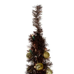 Northlight 6' Pre-Lit Brown Pre-Decorated Pop-Up Artificial Christmas Tree -Christmas Decoration Store northlight sm27457 2 22216.1612498784