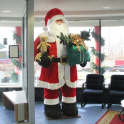 Northlight 8' Red And White LED Lighted Musical Inflatable Santa Claus Christmas Figurine 5 Northlight 8' Red And White LED Lighted Musical Inflatable Santa Claus Christmas Figurine -Christmas Decoration Store northlight tj15757 3 22190.1665610744