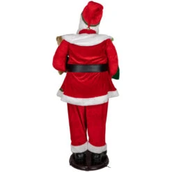 Northlight 5' Deluxe Traditional Animated And Musical Dancing Santa Claus Christmas Figure -Christmas Decoration Store northlight tj38540 4 57004.1680803020