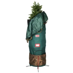 Northlight 95" Large Green Upright Christmas Tree Protective Storage Bag - For Artificial Trees