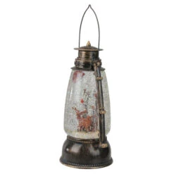Northlight 9" Country Rustic Lantern With Reindeer Table Top Christmas Decoration -Christmas Decoration Store northlight tr15155 1 59668.1588405870