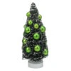Northlight 8" Green Contemporary Christmas Tree With Ball Ornaments Tabletop Decor