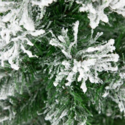 Northlight 22" Flocked Pine Full Artificial Christmas Tree In Burlap Base - Unlit -Christmas Decoration Store northlight v03955 3new 14148.1670057375