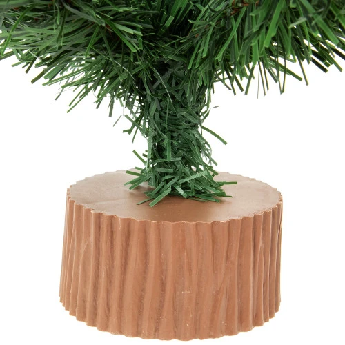 Northlight 24" Mini Pine Medium Artificial Christmas Tree, Unlit 4 Northlight 24" Mini Pine Medium Artificial Christmas Tree, Unlit - Image 4
