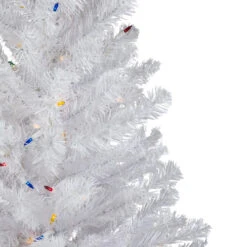 Northlight 3' Pre-Lit Snow White Artificial Christmas Tree, Multi Lights 8 Northlight 3' Pre-Lit Snow White Artificial Christmas Tree, Multi Lights -Christmas Decoration Store northlight v15872 02 09602.1692371582