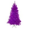 Northlight 7' Metallic Purple Tinsel Artificial Christmas Tree - Unlit