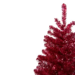 Northlight 3' Metallic Crimson Tinsel Artificial Christmas Tree - Unlit -Christmas Decoration Store northlight v27325 1 65449.1588356224