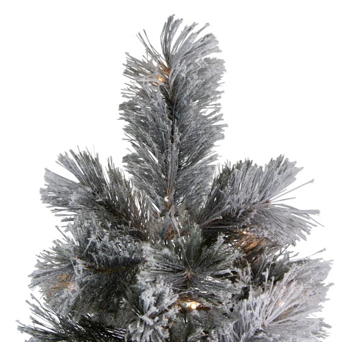 Northlight 7.5' Pre-Lit Full Black Spruce Artificial Christmas Tree - Clear LED Lights 4 Northlight 7.5' Pre-Lit Full Black Spruce Artificial Christmas Tree - Clear LED Lights - Image 4