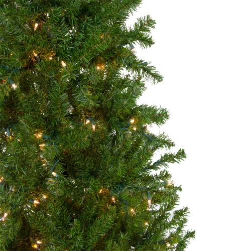 Northlight 6.5' Pre-Lit Canadian Pine Artificial Pencil Christmas Tree - Clear Lights 3 Northlight 6.5' Pre-Lit Canadian Pine Artificial Pencil Christmas Tree - Clear Lights - Image 3