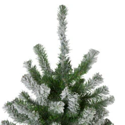 Northlight 6ft Flocked Alpine Artificial Christmas Tree - Unlit -Christmas Decoration Store northlight v27439 2updated 56591.1665610746