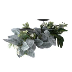 Northlight 32" Iced Leaves And Winter Berries Artificial Christmas Pillar Candle Holder 6 Northlight 32" Iced Leaves And Winter Berries Artificial Christmas Pillar Candle Holder -Christmas Decoration Store northlight vm26547 1 27642.1664381771