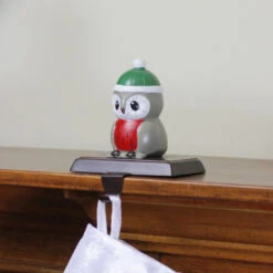 Northlight 6" Red And Green Perched Owl Christmas Stocking Holder -Christmas Decoration Store northlight wy15244 3 86962.1587644068