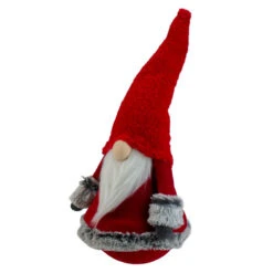 Northlight 17" Red And Gray Tumbling Santa Gnome With White Beard Christmas Figure -Christmas Decoration Store northlight yj02258 2 11137.1587645149