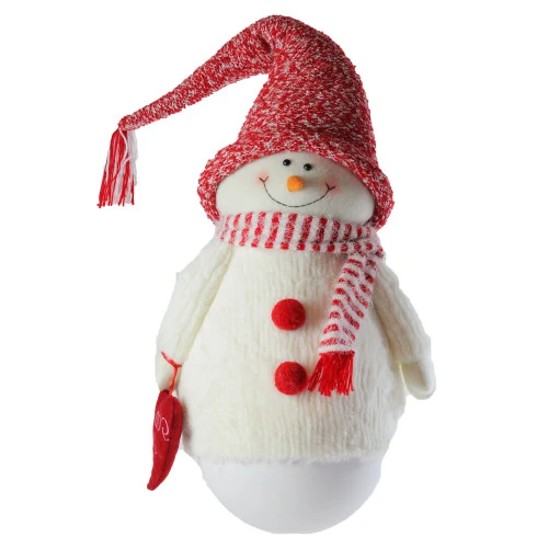 Northlight 37" Red And White Tumbling 'Sam The Snowman' Christmas Tabletop Figurine 2 Northlight 37" Red And White Tumbling 'Sam The Snowman' Christmas Tabletop Figurine - Image 2