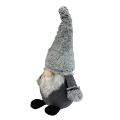 Northlight 20" Gray Sitting Tabletop Christmas Gnome With Faux Fur Hat 7 Northlight 20" Gray Sitting Tabletop Christmas Gnome With Faux Fur Hat -Christmas Decoration Store northlight yj02270 02 31509.1588402924
