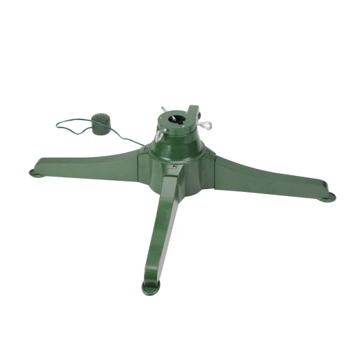 Northlight 25" Green Musical Rotating Christmas Tree Stand For Artificial Trees Up To 7.5' 3 Northlight 25" Green Musical Rotating Christmas Tree Stand For Artificial Trees Up To 7.5' - Image 3