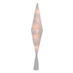 Northlight 11" Lighted Frosted Clear And Rose Gold Bethlehem Star Christmas Tree Topper - Clear Lights -Christmas Decoration Store northlight ys27537 1 60267.1664990322
