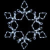 Northlight LED Rope Light Snowflake Commercial Christmas Decoration 5 Ft