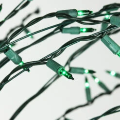 Northlight 9' Black Pre-Lit Artificial Cascade Twig Christmas Tree - Green Lights 5 Northlight 9' Black Pre-Lit Artificial Cascade Twig Christmas Tree - Green Lights -Christmas Decoration Store northlight zg15694 3 50197.1665610747