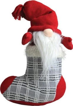 Northlight 14.5" Red And Gray Tristan Gnome Christmas Stocking Tabletop Figurine -Christmas Decoration Store pistuyh0jl1sclancjdng2o6ql2uaqg5 51386.1587645152