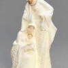 Roman 8.75" Pre-Lit White LED Holy Family Christmas Nativity Figurine