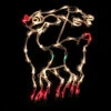 Northlight 18" Lighted Reindeer Christmas Window Silhouette Decoration