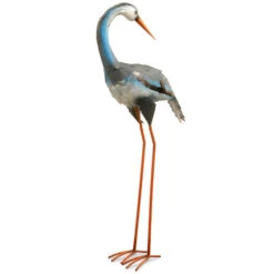 39" Garden Accents Blue Crane