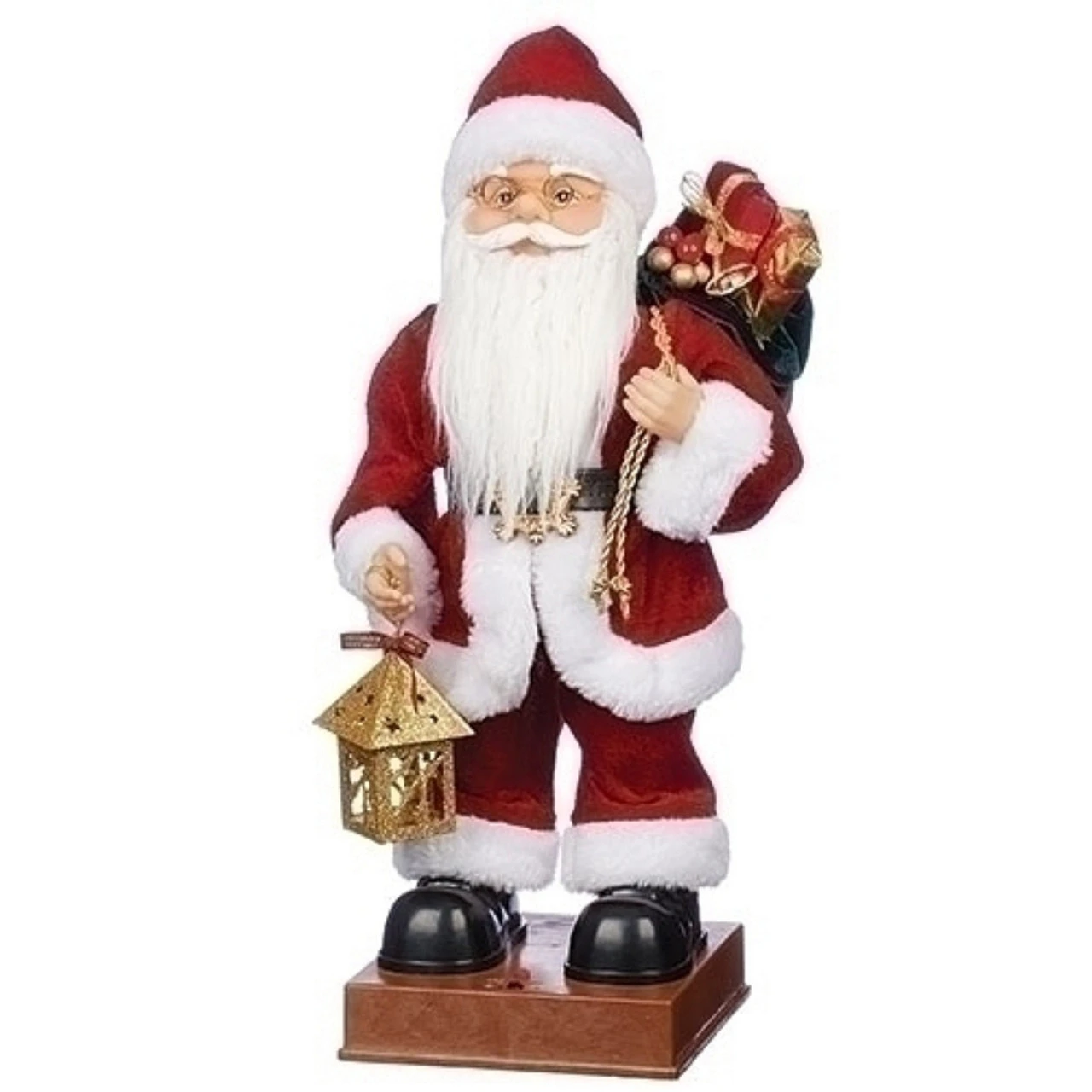 16” Musical Dancing Santa In Red Robe 1 16” Musical Dancing Santa In Red Robe