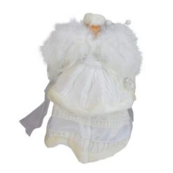 Roman 12" White Angel In A Dress Christmas Tree Topper- Unlit 6 Roman 12" White Angel In A Dress Christmas Tree Topper- Unlit -Christmas Decoration Store roman 132394 2 33592.1588405980