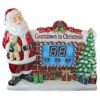 41" Countdown To Christmas Santa's Digital Sculpture