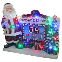 41" Countdown To Christmas Santa's Digital Sculpture -Christmas Decoration Store santagirl 7 91531.1670490074