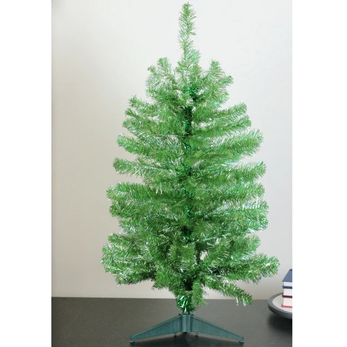 3' Green Lime Noble Pine Artificial Christmas Tree - Unlit 3 3' Green Lime Noble Pine Artificial Christmas Tree - Unlit - Image 3