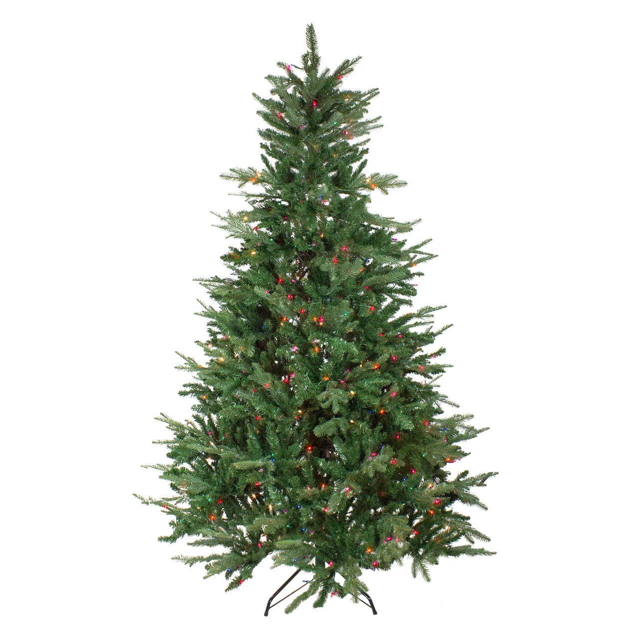 7' Pre-Lit Full Grantwood Pine Artificial Christmas Tree - Multi Lights - 30882211 1 7' Pre-Lit Full Grantwood Pine Artificial Christmas Tree - Multi Lights - 30882211