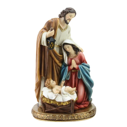 Northlight 11.5" Vibrantly Colored Holy Family Christmas Nativity Tabletop Decor 1 Northlight 11.5" Vibrantly Colored Holy Family Christmas Nativity Tabletop Decor