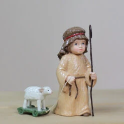 4.25" White And Brown Boy Shepherd With Lamb Christmas Nativity Decor -Christmas Decoration Store zxq2rhhd9cetpmptrnnlvbmxs78fjbrv 65150.1588397093